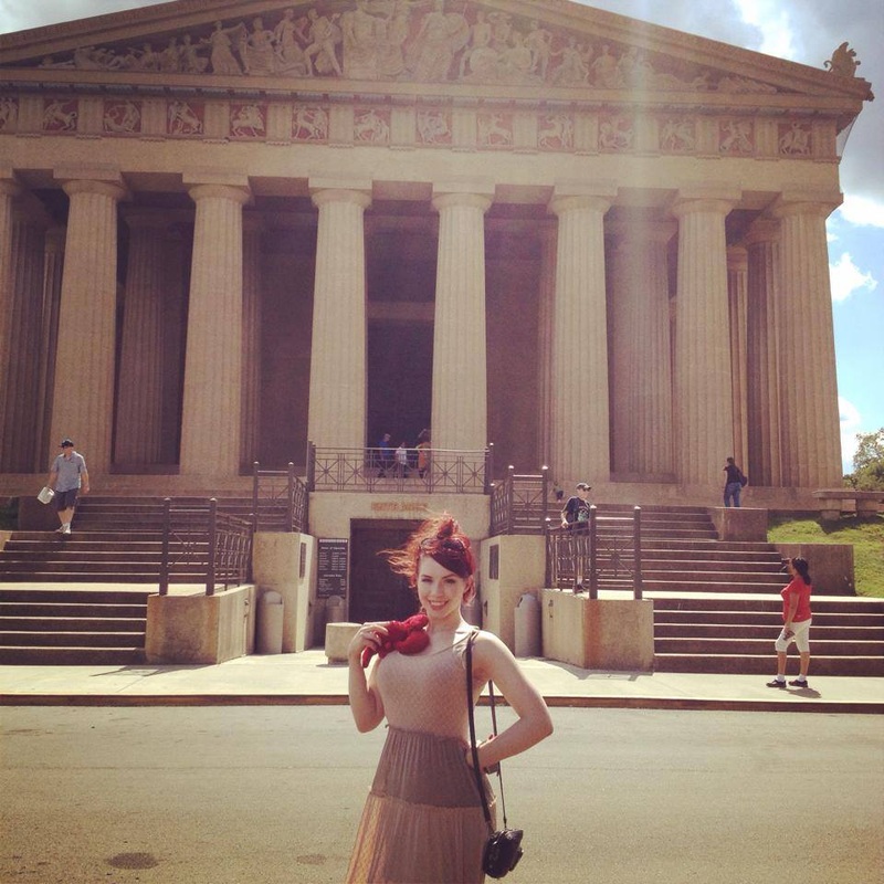 Ludella at Nashville Parthenon