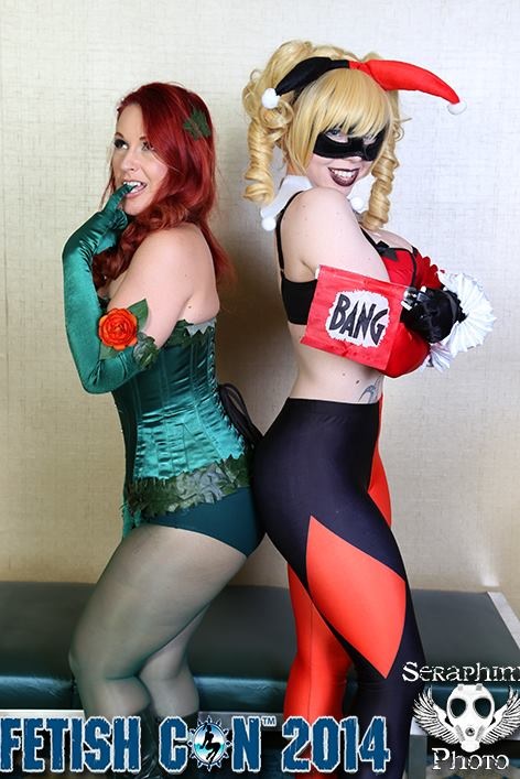 Chrissy Daniels as Poison Ivy and Ludella Hahn as 